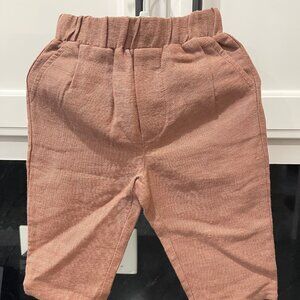 Rylee + Cru Zander pants in Mocha -size 6-12 NWT